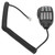 HM133V Microphone Compatible for Icom Mobile Radio ICE880 IC2720H IC2725E IC208H ICE208