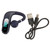 Bluetooth Earpiece V5.3 Noise Cancelling Hands Free Earphone Ultralight Portable 180 Degree Rotatable Mic for Business Blue