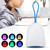 Wireless Bluetooth Speaker Light Touch Control 8 Color LED Night Light Smart SpeakerBlue