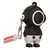 Cartoon USB Flash Drive Cute Cartoon Man Shape Anti Electromagnetic Interference USB2.0 Flash Drive Memory Device Black 128G