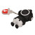 Cartoon USB Flash Drive Cute Cartoon Man Shape Anti Electromagnetic Interference USB2.0 Flash Drive Memory Device Black 128G