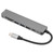 USB C Hub 7 in 1 Multiport Aluminum Alloy HD USB C to 4K 30HZ HD Multimedia Interface Ethernet to Usb Adapter
