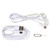 6.6in 4G Smartphone for Android 13 8GB 256GB Ultra Thin Unlocked Cell Phone 8MP 24MP Dual Cameras with White Bluetooth Earphones 100‑240V White US Plug