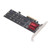 Hard Disk Expansion Card PCIE3.1x8 to 2 Ports M.2 Nvme Expansion Adapter for Computer