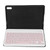 Wireless Keyboard 10in Computer Accessories with Square Keycap for Huawei MatePad 10.4in(Pink Square Keycap Leather Protective Sleeve )