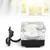 Water Cooling Pump Acrylic Aluminum Computer Accessory Heat Sink Mute for PWM Speed ControlBlack