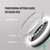 DOCO Daylight Mirror LED Makeup Mirror Light Vanity Make up Mirrors Lamp USB Charging Lights Adjustable Angle Three  Light Modes Stepless Brightness