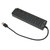 USB3.0 Hub 7 Ports 5Gbps High Speed Transmission Wide Compatibility Portable USB3.0 Splitter Docking Station Black
