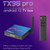 TX98 pro Android 12.0 Smart TV Box Allwinner H618 Quad-core 4K Media Player AV1 H.265 VP9 Decording 2.4G&5G Dual Band WiFi BT5.0 Digital Display with Remote Control