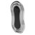 Finger Ring Mobile Phone Holder Stand Foldable 360° Rotating Phone Back Hand Grip HolderSilver