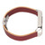 Replacement Bands Strap Compatible for Xiaomi Mi Band 6 Smartwatch Bracelet Watchband AccessoriesBrown Band Silver Shell