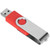 USB Flash Drive Candy Red Rotatable Portable Storage Memory Stick for PC Tablet4GB