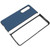 Phone Cover Folding Mobile Phone Protective Case Full Protection for Galaxy Z Fold 3 Carbon Fiber TextureBlue