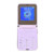 Flip 2G Phone 2.6in Senior Cellphone 2 Screen 1.3MP 4 SIM Cards Standby Big Button Big Digits Loud Sound Basic Phone for Elderly Purple