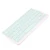 78 Key Wireless Bluetooth Keyboard 32.8ft Ergonomic Ultra Thin Silent Rechargeable Keyboard for IOS for Android for Windows Green