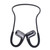 Open Ear Headphone Wireless Bluetooth 5.4 Air Conduction Cycling Sport Earphone 2 Mic Call Noise Reduction with Hairband Black