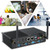 Dual Core Industrial Mini PC 6COM Mini Computer Host 4GB RAm64GB SSd1TB HDD for Intel i5 4200U