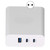 RHPD65W GaN 65W USB C Charger PD 3.0 3 Ports Plug Fast Charger for Phone Laptop 100V240V