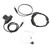 U94 PTT System Adapter 7.1mm Plug U94 PTT Throat Microphone Headset for Yaesu Vertex VX‑6R VX‑7R