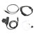 U94 PTT System Adapter 7.1mm Plug U94 PTT Throat Microphone Headset for Yaesu Vertex VX‑6R VX‑7R
