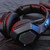 Gaming Headset Bass Stereo Comfortable Natural Portable E Sports Headset for PS4 and PCs for K10 Black