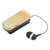 Retractable Wireless Headphones Bluetooth5.2 Earphones Clip On Earpiece Comfortable Headset for Outdoors Sports Driving Gradient Yellow
