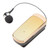 Retractable Wireless Headphones Bluetooth5.2 Earphones Clip On Earpiece Comfortable Headset for Outdoors Sports Driving Gradient Yellow