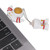 USB Flash Drive Lovely Astronaut Stable USB2.0 Hot Swap Plug and Play Shock Proof Moistureproof Memory Thumb StickAstronaut Victory 128GB