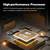 Tablet 8GB+256GB 10.1 inch Screen 5G Calling 10-Core MT6797 Processor 128GB Expandable Memory Large Storage Capacity 1960*1080 High-Clear Large Screen BT5.0 7000mAh Battery Long Standby Time Android12 Multifunctional Network Connection