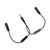 Couple Headphone Converter Cable Stereo 3.5mm to Dual Stereo Female 1 to 2 Earphone Adapter Cable with Switch