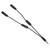 Couple Headphone Converter Cable Stereo 3.5mm to Dual Stereo Female 1 to 2 Earphone Adapter Cable with Switch