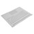 Keyboard Stylish Simple Portable Ultra Thin Silver Full Key Multifunction Replacement Keyboard for Microsoft Laptop Book 1