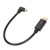 DP to Minidp Adapter Multifunction Supports 8K 60Hz 4K144Hz Bidirectional Transmission Mini DisplayPort Adapter Downward Bend