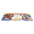 Heated Mouse Pad 31.5in Long 13in Wide 3 Temp Modes Timing Function Warm Desk Pad for Office Household Table 100V‑240V US Plug