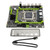 X79D 2.0 Computer Motherboard LGA2011 M.2 NVM Micro ATX Gaming Motherboard with Dual Channel DDR3 for Xeon E5