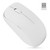 Wireless Mouse Mini Computer Accessories 2.4G 10‑Meter Receiving 1200DPI 3‑Button White(White )