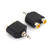 3.5mm Male Stereo Jack Socket to 2 for RCA Plug Female Mono Audio Extension Adapter