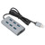 USB 3.0 Hub 7 Ports 5gbps Adapter Portable Aluminium Alloy Station for PC Laptop