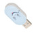 Cartoon Flash Drive Cute Blue Elephant Pattern U Disk Anti Electromagnetic Interference USB2.0 Flash Drive Memory DeviceBlue Elephant 32G
