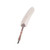 Retro Classical Fountain Pen Feather Dip Pen Ink Bottle Set Stationery Gift  Birthday Box White
