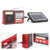 Radio FM AM SW Portable Radio Support Solar Battery Charging High Sensitivity Radio Red