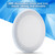 2PCS Speaker Grille Car Audio Speaker Cover Decorative Circle Metal Mesh (8 in)