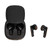 Bluetooth 5.2 Earbuds Lightweight Long Battery Endurance Noise Cancelling Wireless Headphones for Sports Gaming Calls Black