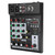 Portable 4 Channel BT Mixing Console Digital Audio Mixer Builtin Reverb Effect