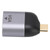 TypeC to VGA Adapter Converter Connector Part 1080p 60hz for Laptops Mobile Phones