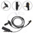 Walkie Talkie Air Tube Duct PTT Earpiece Headset for Motorola MTH600 MTH650 MTH800 MTH850