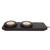 Restaurant Pager System 1 Host 15 Pagers Stackable Charging 300m Coaster Paging System with 3 Vibration Modes 100‑240V UK Plug