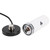 VHF / UHF DualBand Vehicle Mobile Radio Antenna with Magnetic Mount Base Cable White