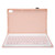 Tablet Keyboard Magnetic Protective Case BT Connection Slim Wireless Keyboard for Tab P11 Plus 2021 P11 2020 Pink