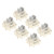 45Pcs Mechanical Keyboard Switches Waterproof Backlight Silent Linear Mechanical Key Switches Set for DIY G Silver PRO, Dual Spring